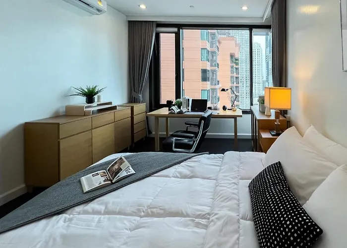 Expansive Luxury 2br - Ultra Fast Wifi - Phrom Phong * Bangkok